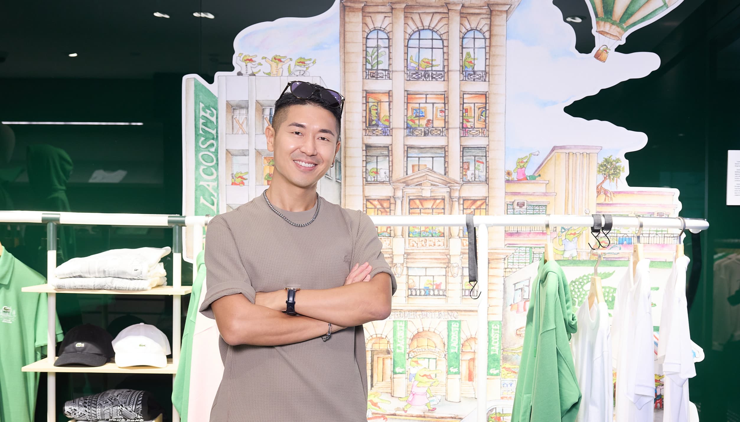 Lacoste: Hong Kong artist Alvin C.K. Lam on reimagining the new local flagship