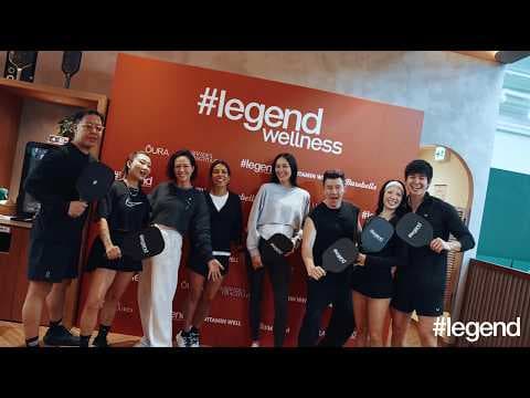 Inside the #legendwellness pickleball tournament